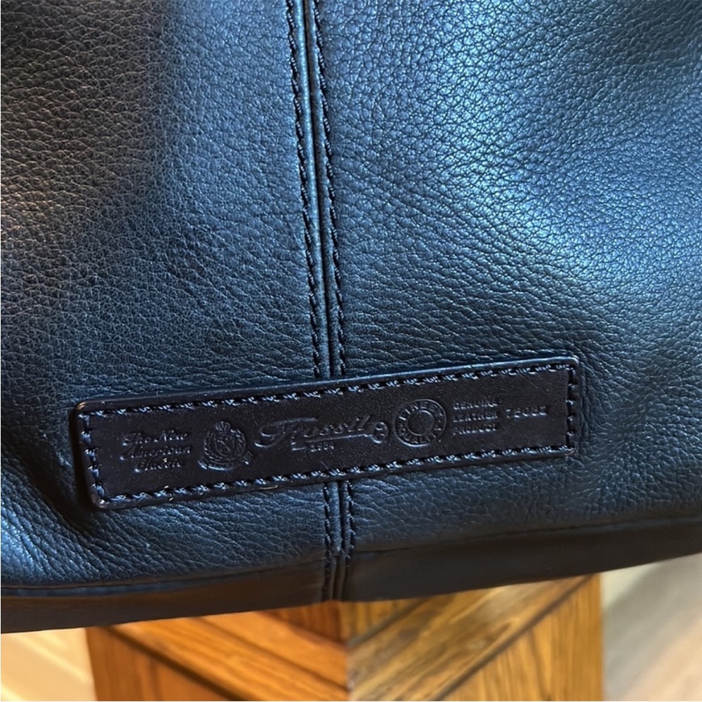 Fossil Black Leather Hobo Bag EUC - Picture 4 of 8
